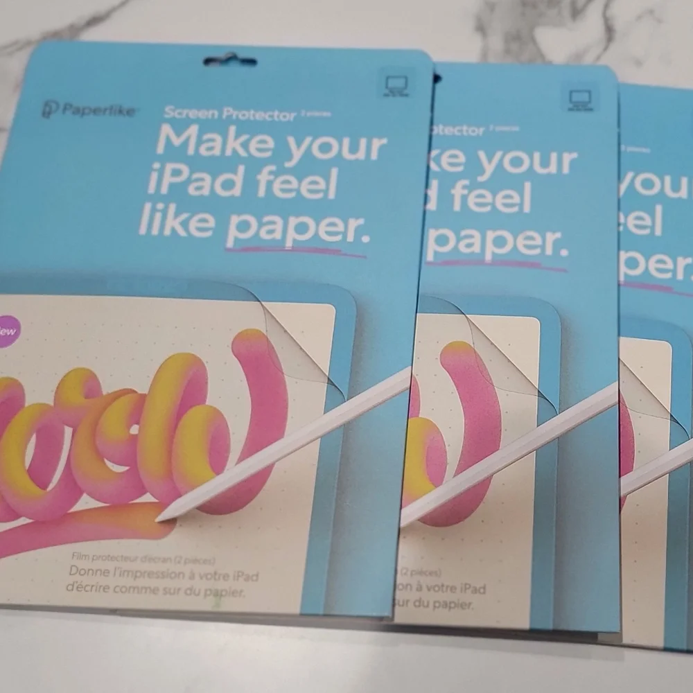 Lot of 3 Paperlike iPad Screen Protector (6 pieces) iPad 10.9